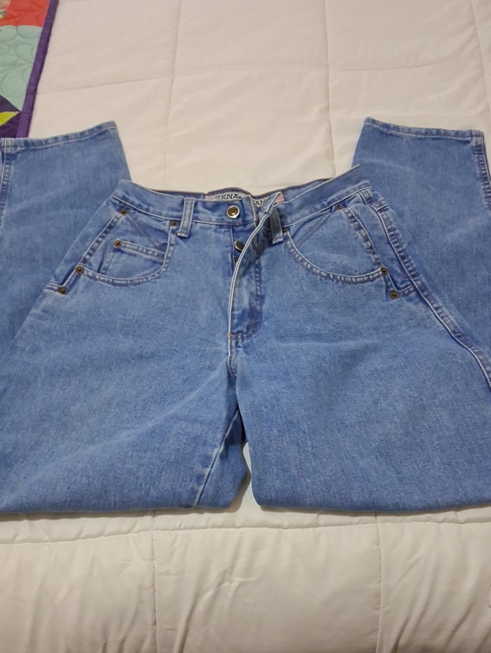 Zena Light Blue Vintage Women’s High-Rise Jeans Sz 9